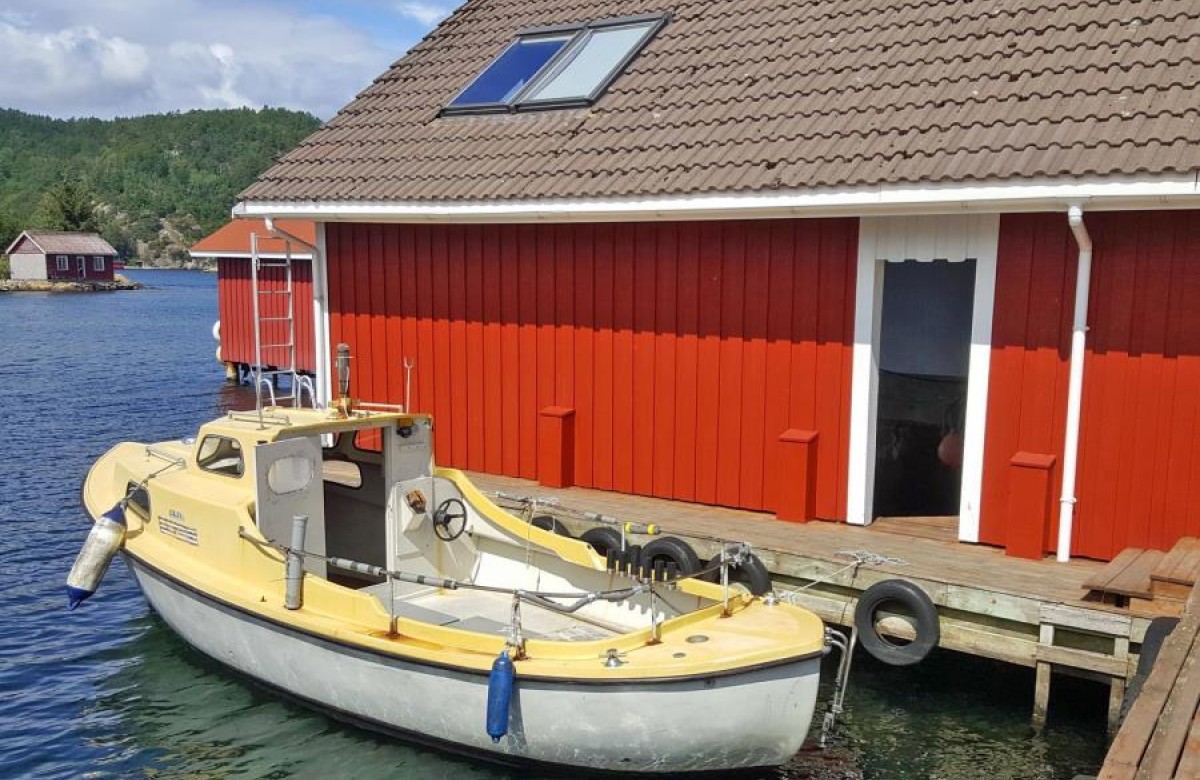 Ferienhaus Ny Blomst Bua mit Inklusivkutter