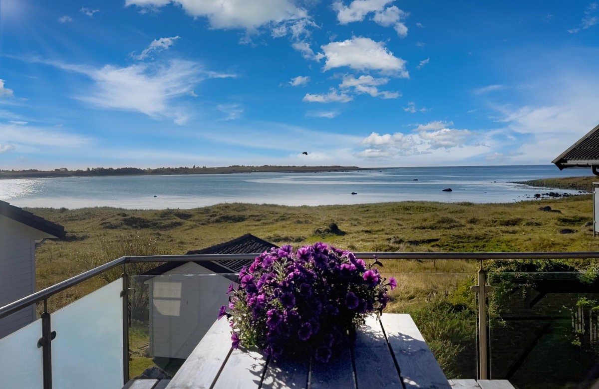 Ferienwohnung Listastrand 2, Blick von der Terrasse